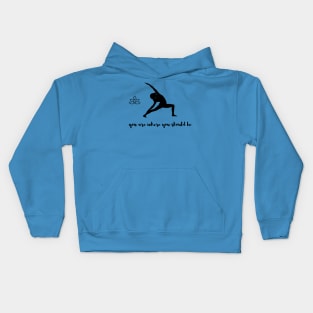 yoga Kids Hoodie